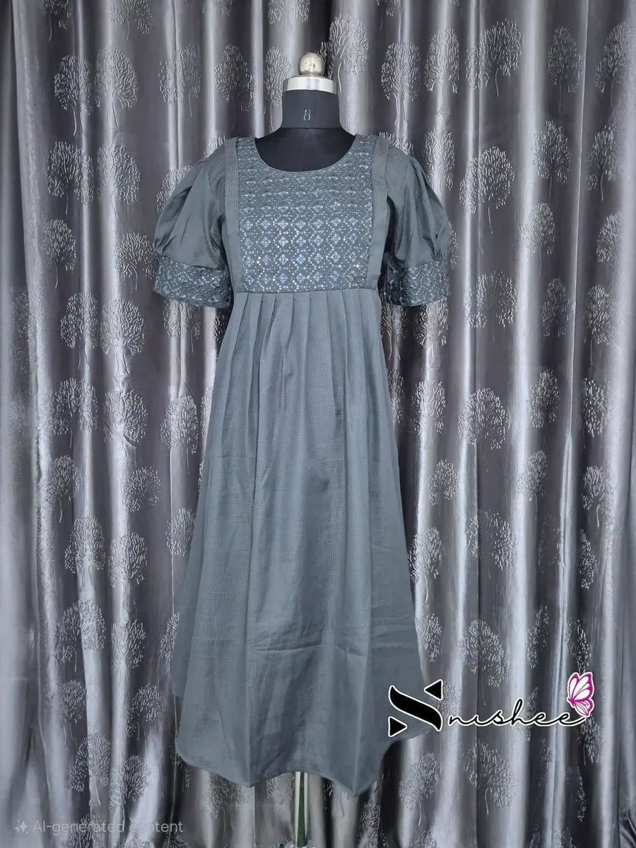 Maternity Feeding Kurti - WITH ZIP (MF014)