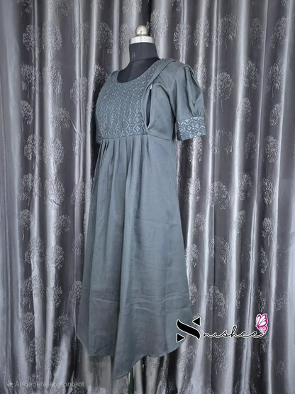 Maternity Feeding Kurti - WITH ZIP (MF014)