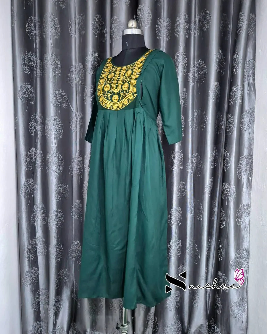Maternity Feeding Kurti - WITH ZIP (MF017)