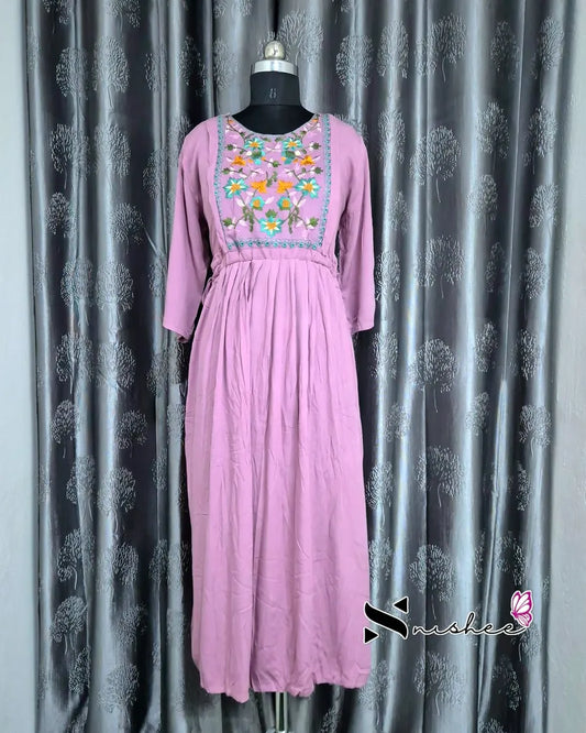 Maternity Feeding Kurti - WITH ZIP (MF018)
