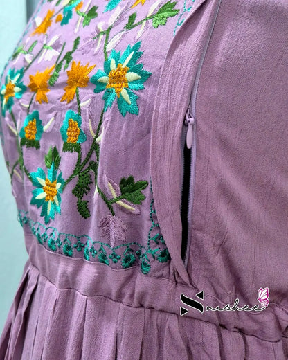 Maternity Feeding Kurti - WITH ZIP (MF018)