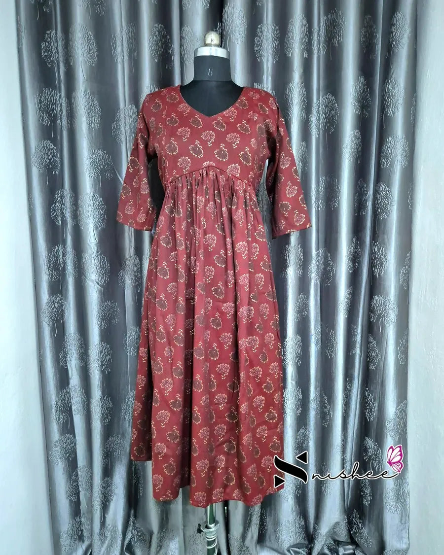 Maternity Feeding Kurti - WITH ZIP (MF020)