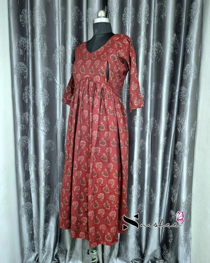 Maternity Feeding Kurti - WITH ZIP (MF020)