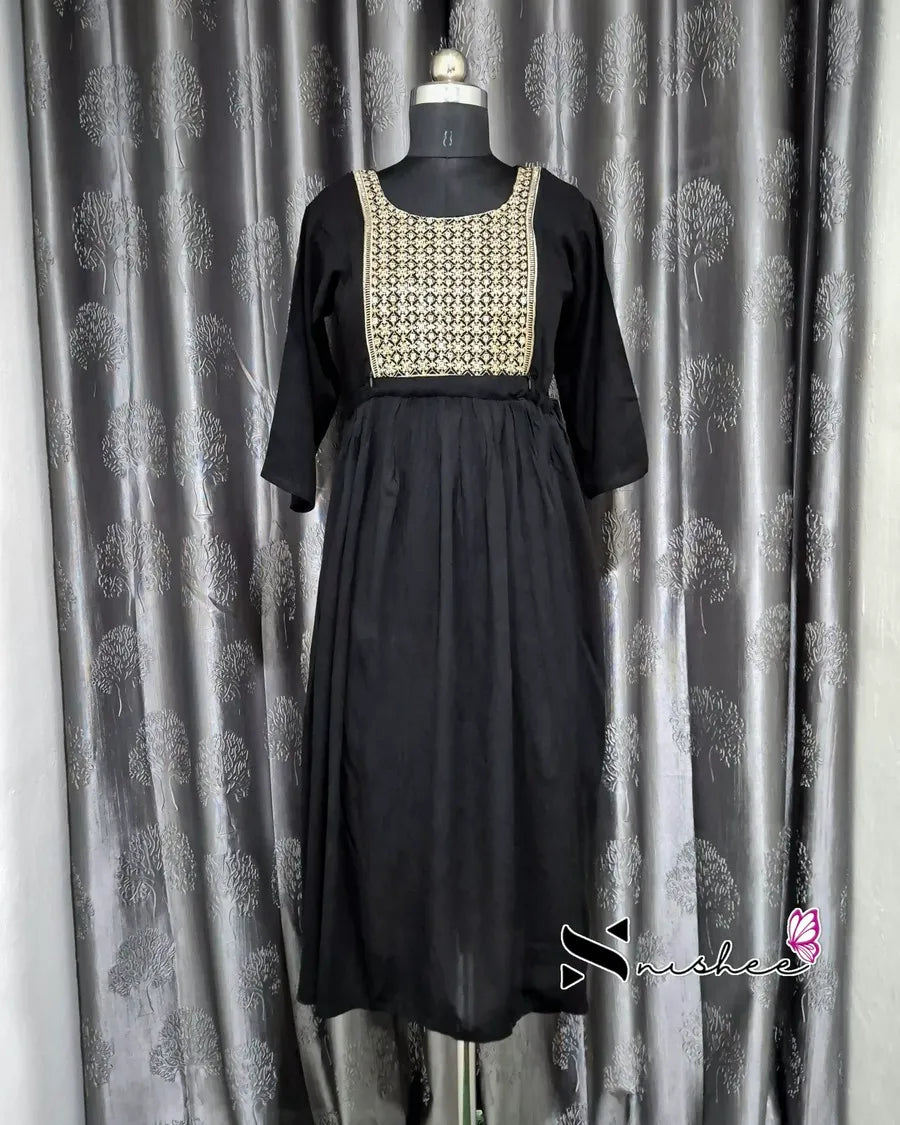 Maternity Feeding Kurti - WITH ZIP (MF021)