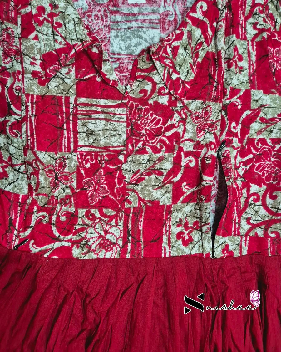 Maternity Feeding Kurti - WITH ZIP (MF022)