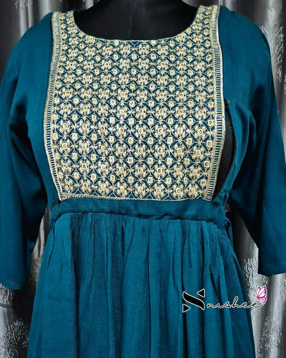 Maternity Feeding Kurti - WITH ZIP (MF023)