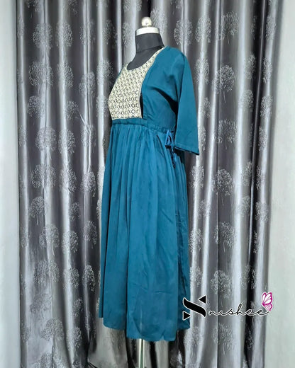 Maternity Feeding Kurti - WITH ZIP (MF023)