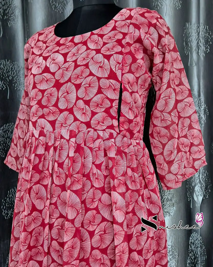 Maternity Feeding Kurti - WITH ZIP (MF027)