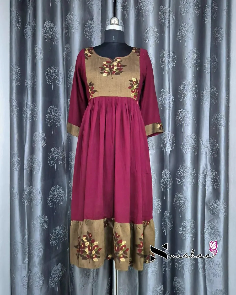Maternity Feeding Kurti - WITH ZIP (MF028)