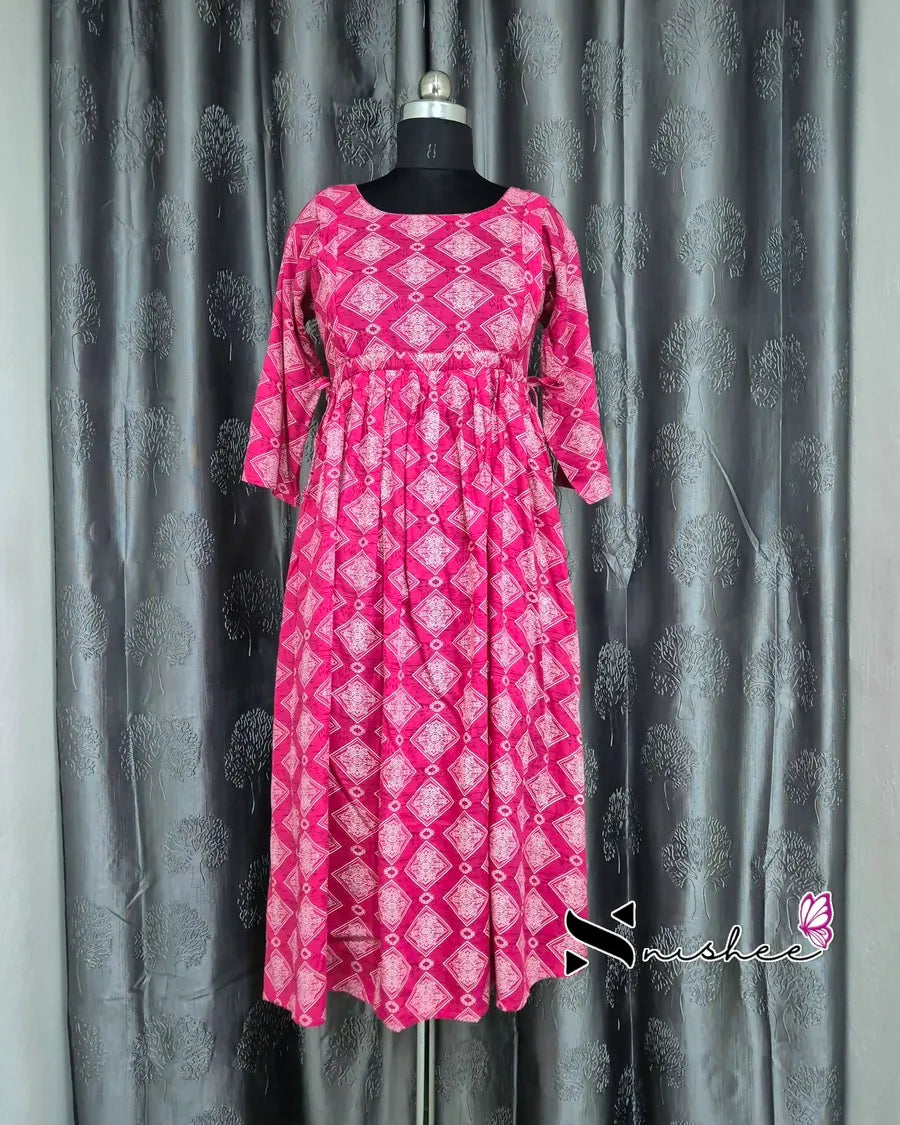 Maternity Feeding Kurti - WITH ZIP (MF029)