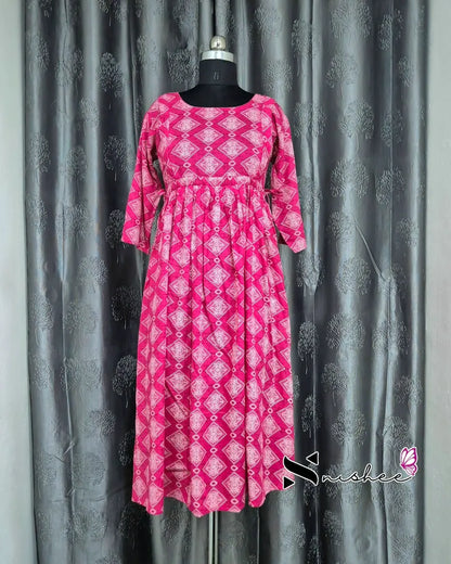 Maternity Feeding Kurti - WITH ZIP (MF029)