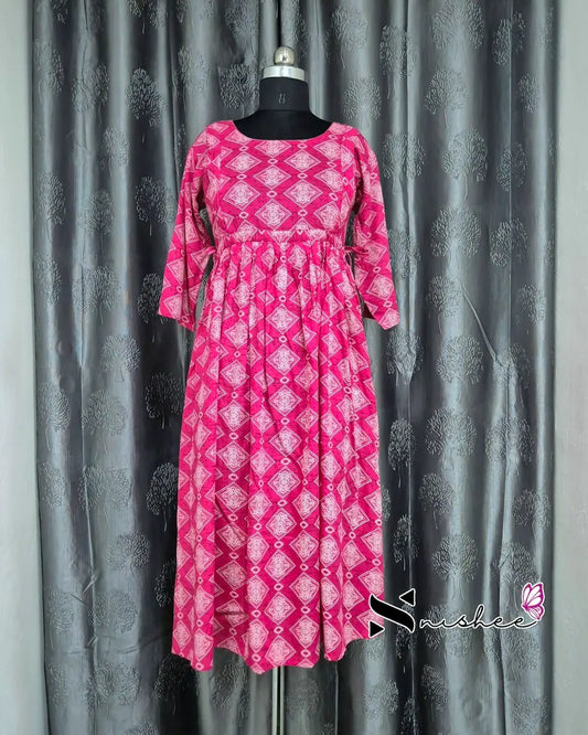 Maternity Feeding Kurti - WITH ZIP (MF029)