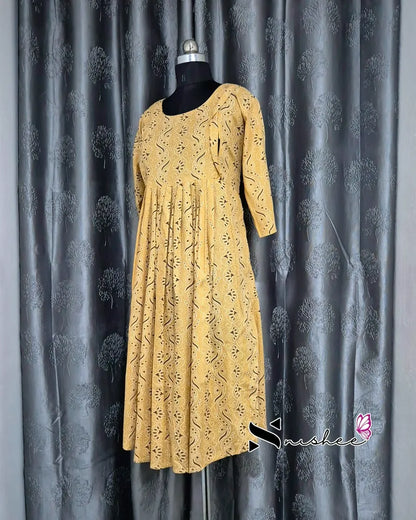 Maternity Feeding Kurti - WITH ZIP (MF031)
