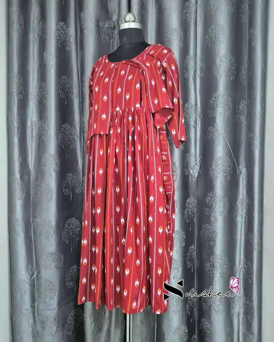 Maternity Feeding Kurti - WITH ZIP (MF033)