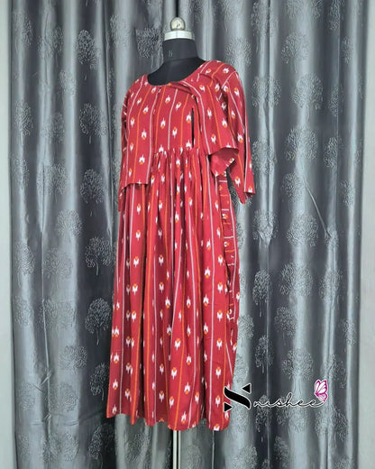 Maternity Feeding Kurti - WITH ZIP (MF033)