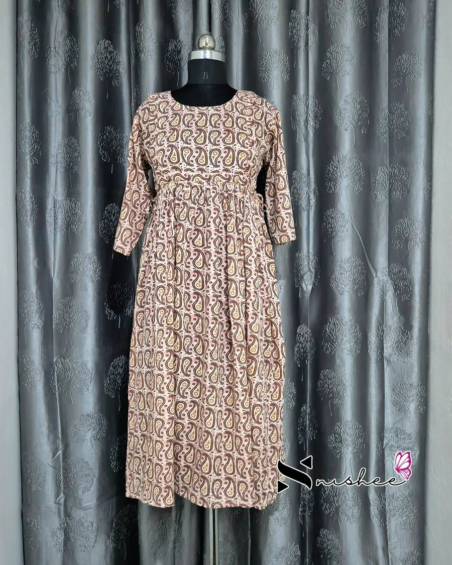 Maternity Feeding Kurti - WITH ZIP (MF034)
