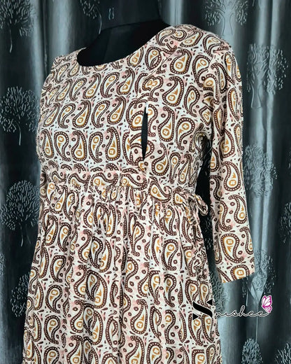 Maternity Feeding Kurti - WITH ZIP (MF034)