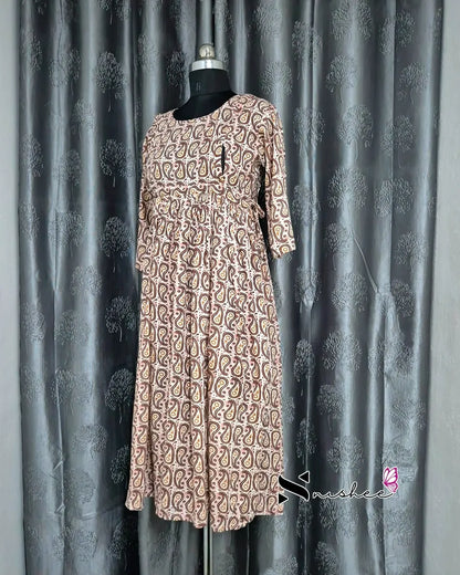 Maternity Feeding Kurti - WITH ZIP (MF034)