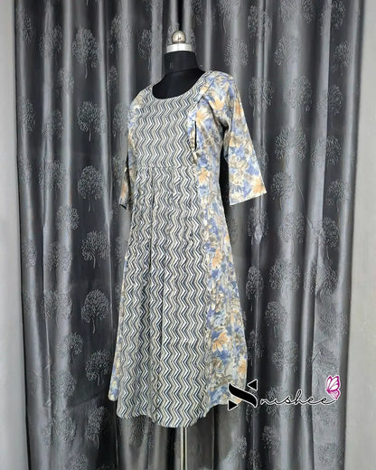 Maternity Feeding Kurti - WITH ZIP (MF036B)