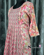 Maternity Feeding Kurti - WITH ZIP (MF036C)