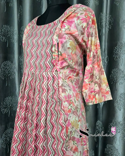 Maternity Feeding Kurti - WITH ZIP (MF036C)