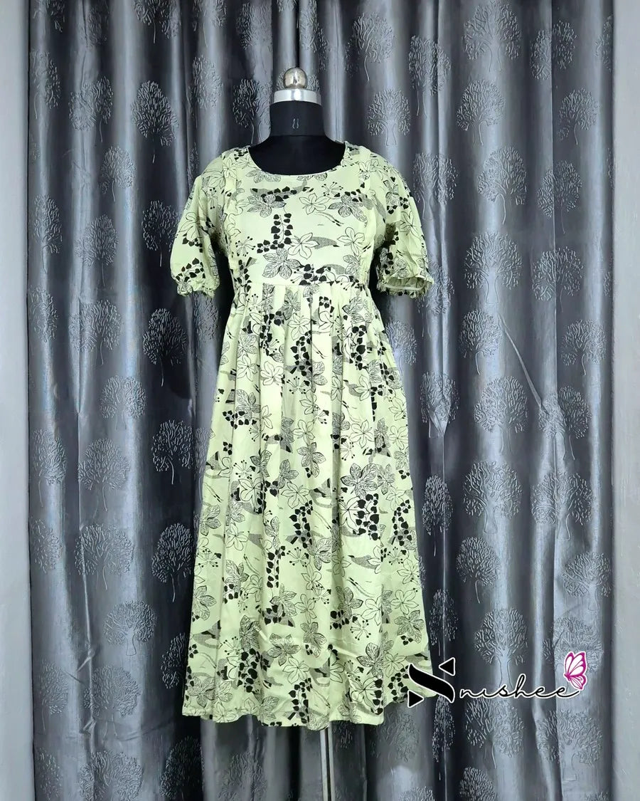 Maternity Feeding Kurti - WITH ZIP (MF037)