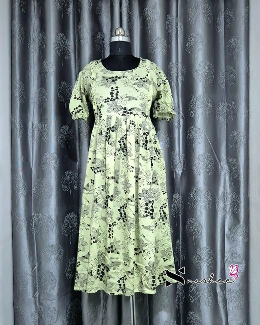 Maternity Feeding Kurti - WITH ZIP (MF037)