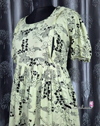 Maternity Feeding Kurti - WITH ZIP (MF037)