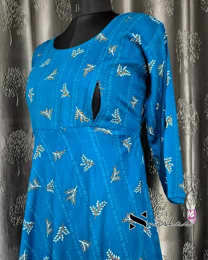 Maternity Feeding Kurti - WITH ZIP (MF038)
