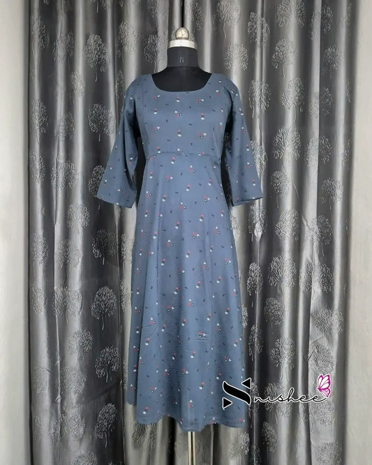 Maternity Feeding Kurti - WITH ZIP (MF041)