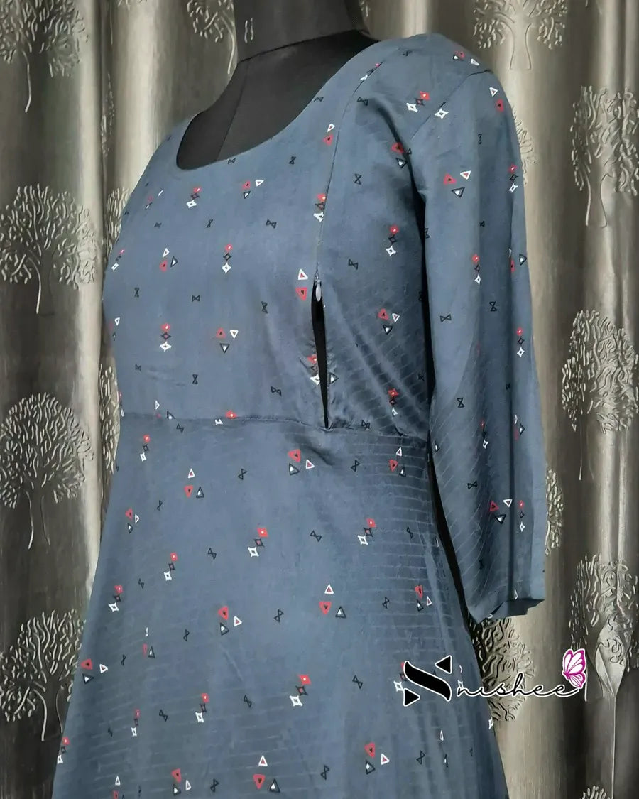Maternity Feeding Kurti - WITH ZIP (MF041)