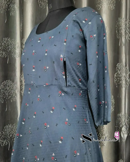 Maternity Feeding Kurti - WITH ZIP (MF041)
