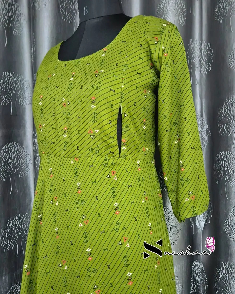 Maternity Feeding Kurti - WITH ZIP (MF042)