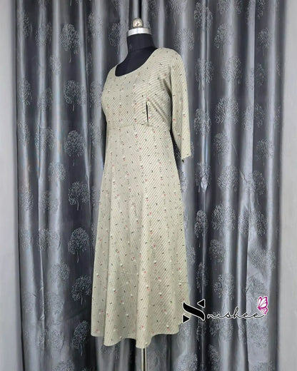 Maternity Feeding Kurti - WITH ZIP (MF043)