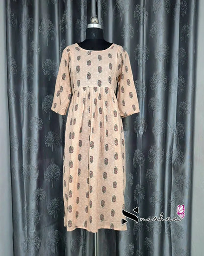 Maternity Feeding Kurti - WITH ZIP (MF045B)