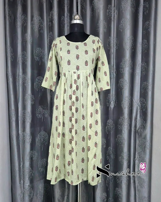 Maternity Feeding Kurti - WITH ZIP (MF045C)