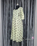 Maternity Feeding Kurti - WITH ZIP (MF045C)