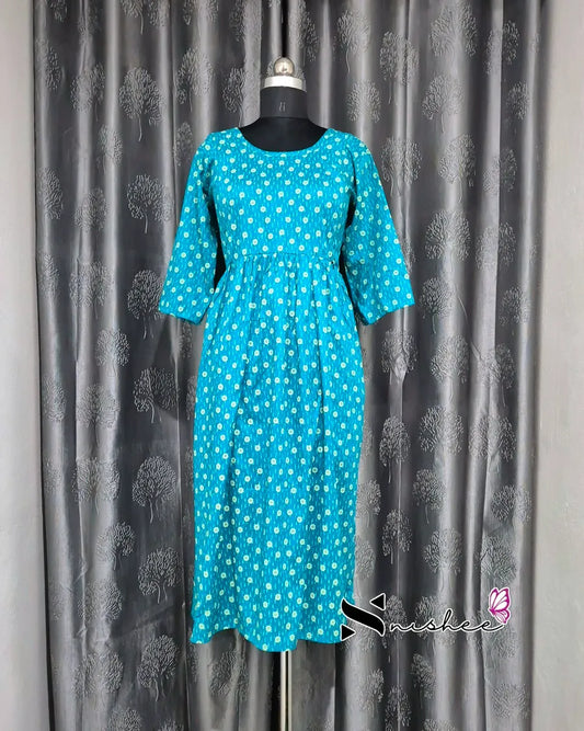 Maternity Feeding Kurti - WITH ZIP (MF046B)