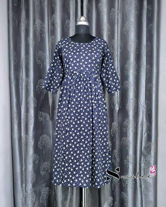 Maternity Feeding Kurti - WITH ZIP (MF046C)