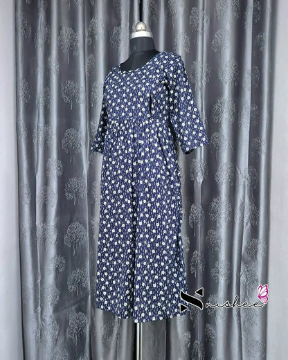Maternity Feeding Kurti - WITH ZIP (MF046C)