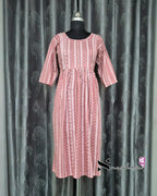Maternity Feeding Kurti - WITH ZIP (MF046D)