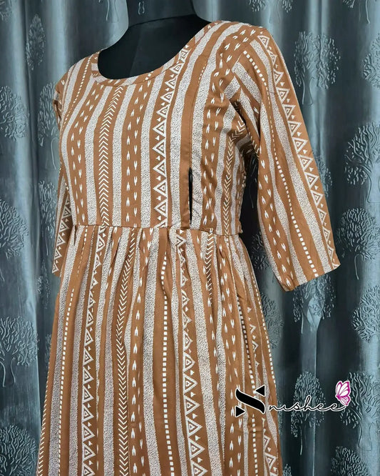 Maternity Feeding Kurti - WITH ZIP (MF047C)