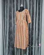 Maternity Feeding Kurti - WITH ZIP (MF047C)