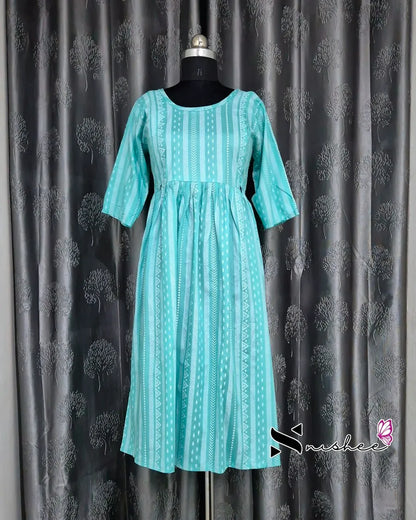 Maternity Feeding Kurti - WITH ZIP (MF047D)