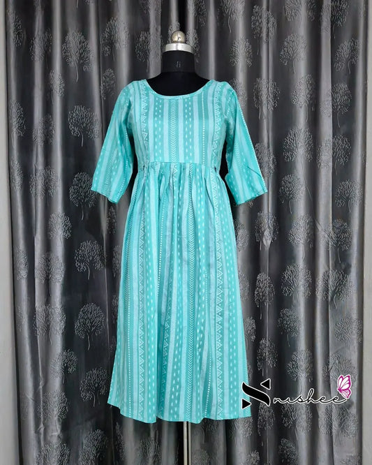 Maternity Feeding Kurti - WITH ZIP (MF047D)
