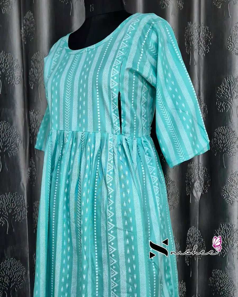 Maternity Feeding Kurti - WITH ZIP (MF047D)