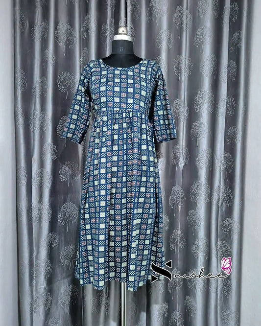 Maternity Feeding Kurti - WITH ZIP (MF048A)