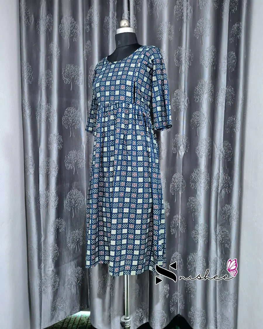 Maternity Feeding Kurti - WITH ZIP (MF048A)