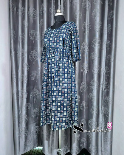 Maternity Feeding Kurti - WITH ZIP (MF048A)