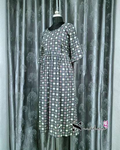 Maternity Feeding Kurti - WITH ZIP (MF048C)